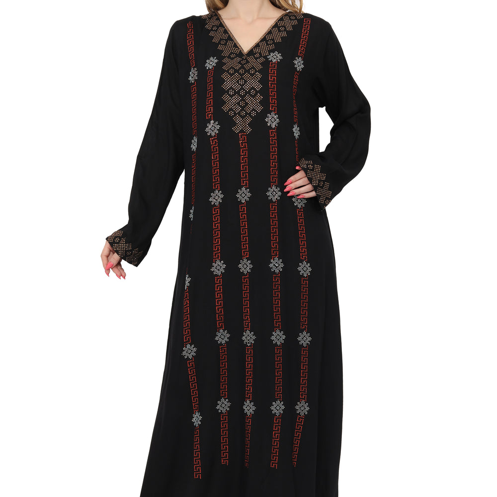 Designer Kaftan Maxi Dress For Women