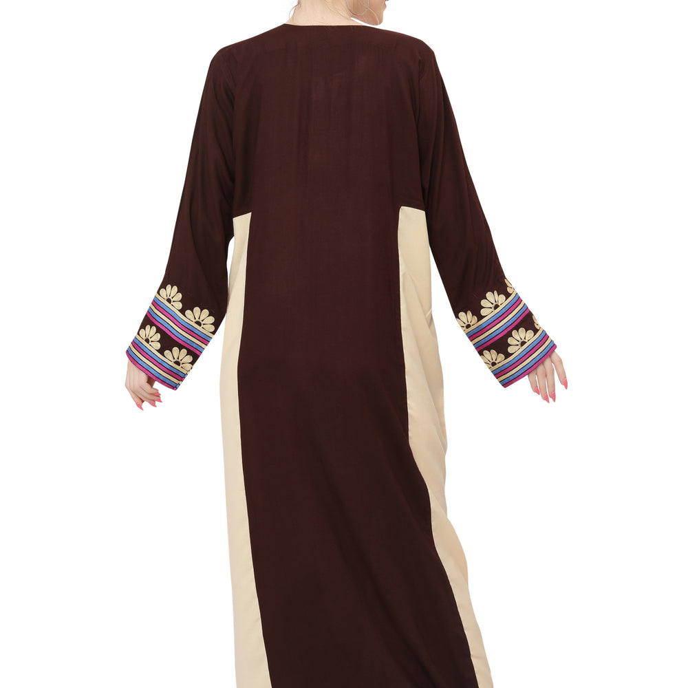 
                  
                    Designer Abaya Caftan Maxi Gown For Ladies
                  
                