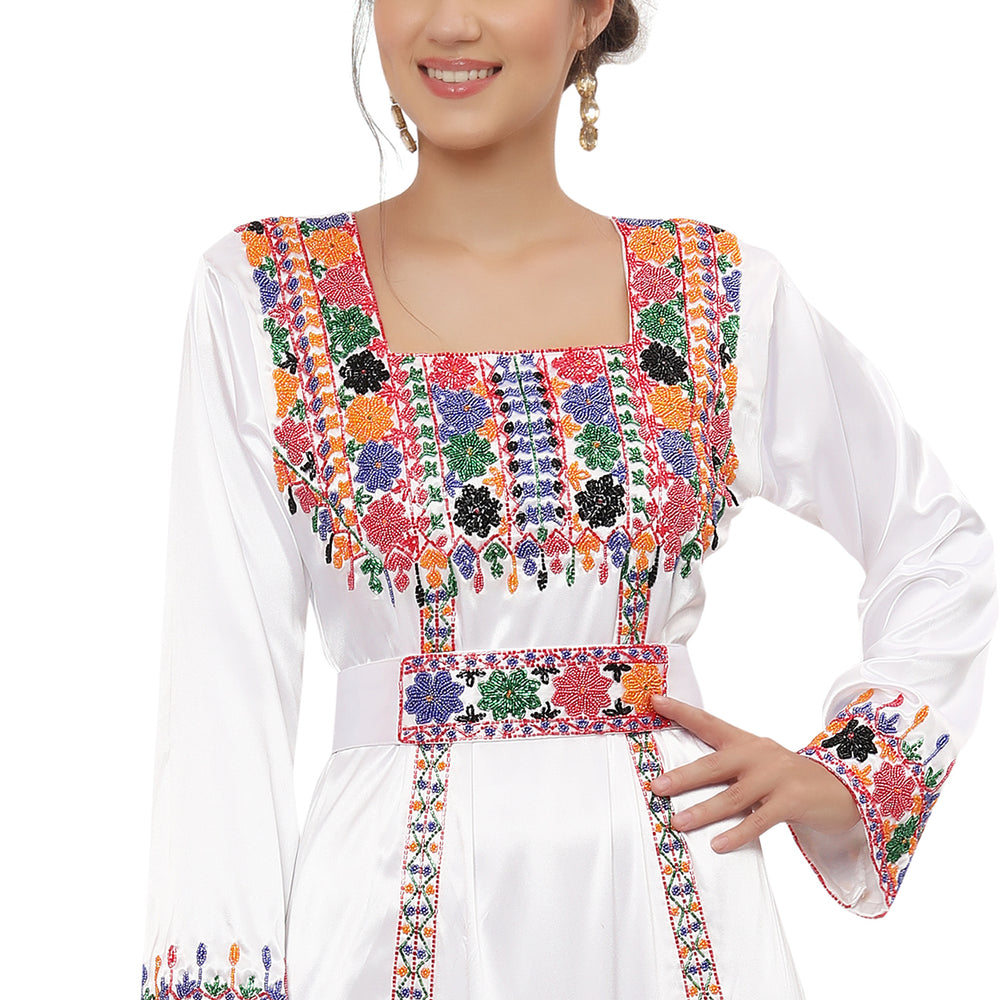 
                  
                    Designer Arabian Kaftan Dress For Women
                  
                