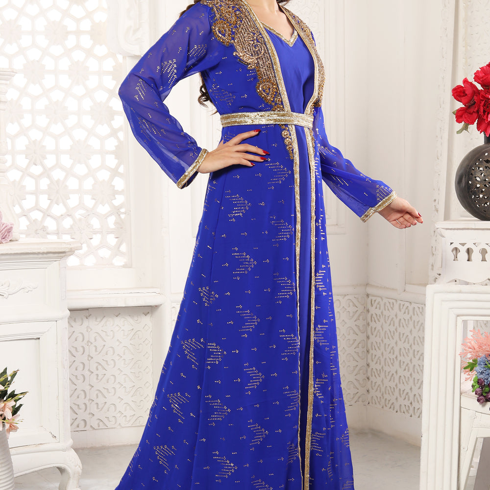 
                  
                    Designer Kaftan Heena Tea Party Maxi Gown
                  
                