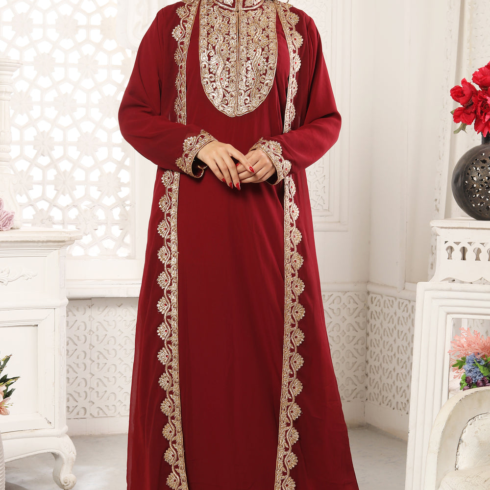 Designer Bridal Wear with Handwork Eid Party Gown