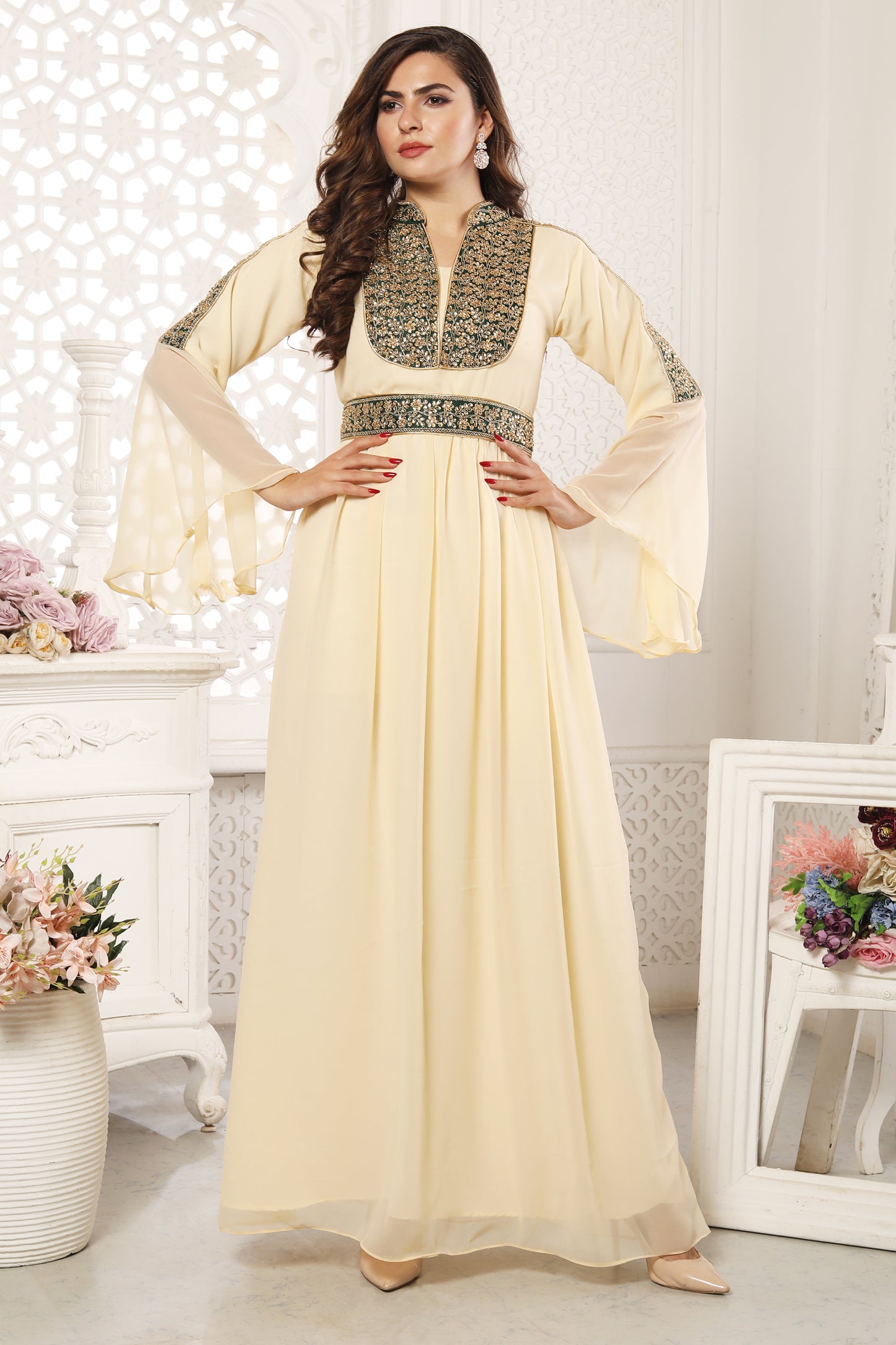 Turkish Kaftan Designer Khaleeji Thobe Caftan