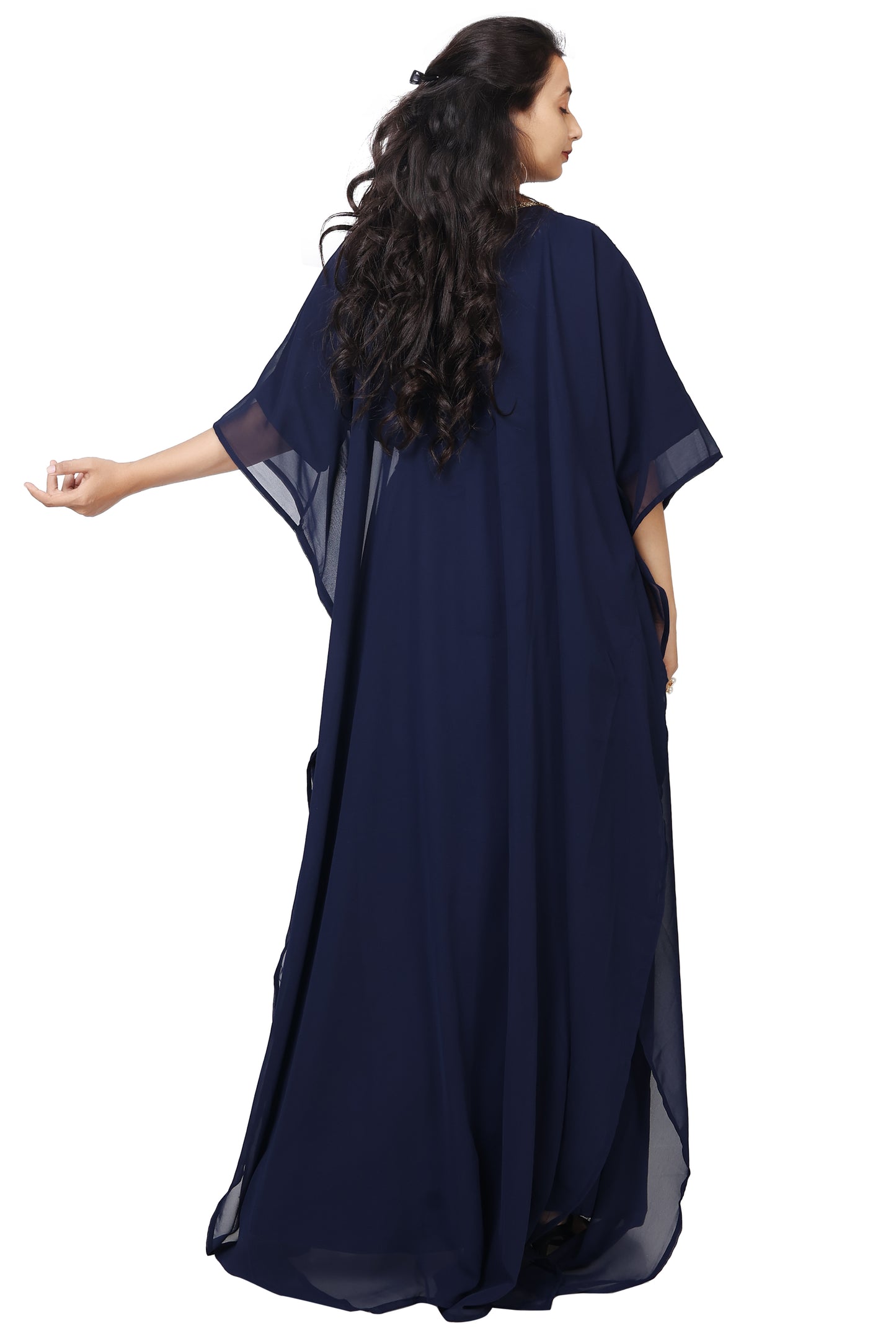 Designer Abaya Haute Coutre Farasha Maxi Gown - Maxim Creation