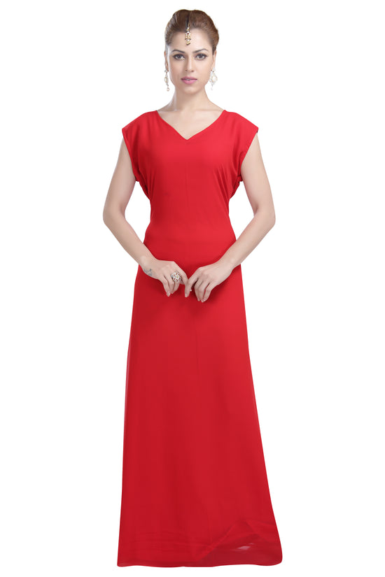 Sleeveless Maxi Dress - Maxim Creation