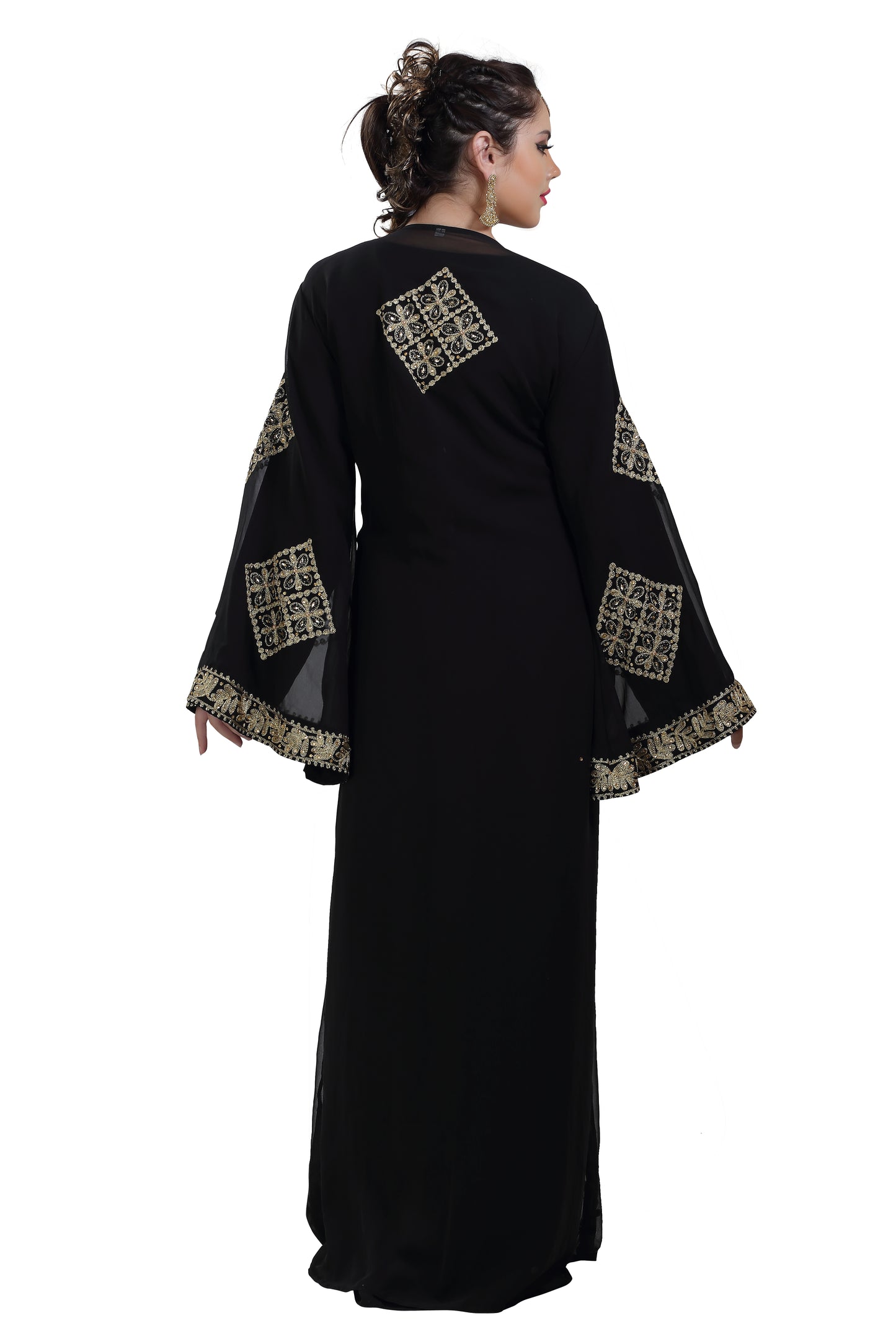 Arabian Kaftan Cultural Walima Gown - Maxim Creation