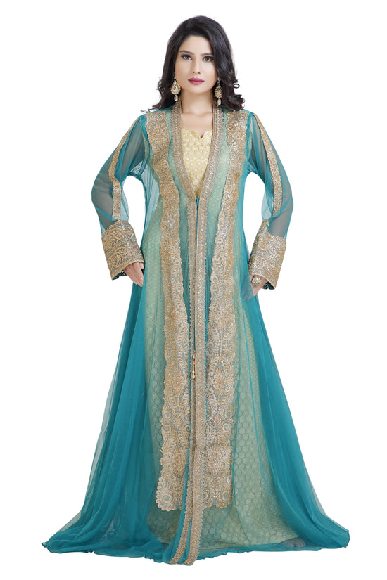 Khaleeji Thobe Cultural Walima Arabic Gown - Maxim Creation