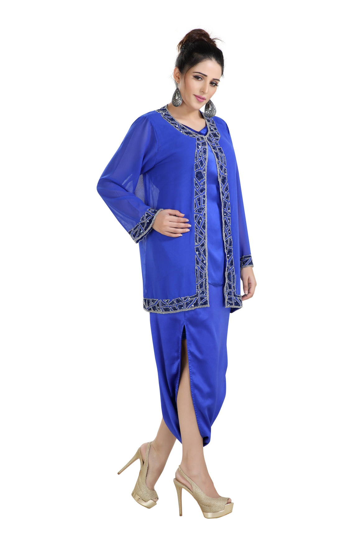 Designer Jacket Arabian Caftan - Maxim Creation