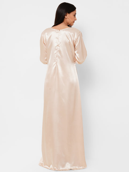 Modern Velvet Kaftan Evening Party Gown - Maxim Creation