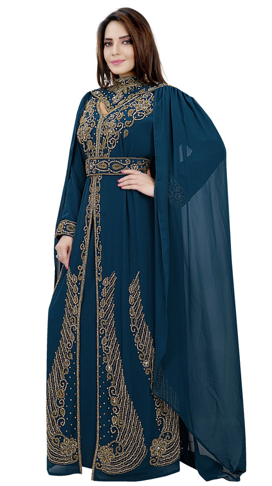 African Abaya Luxe Kaftan Dress - Maxim Creation