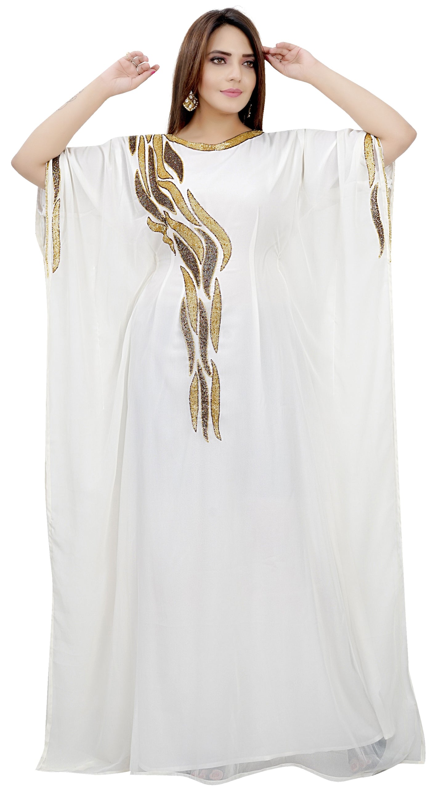 Beach Caftan Casual Maxi Dress - Maxim Creation