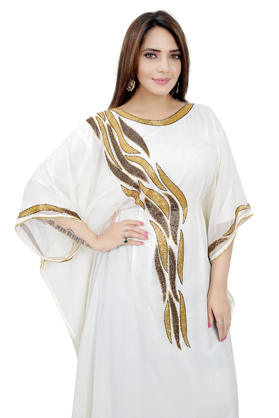 Beach Caftan Casual Maxi Dress - Maxim Creation