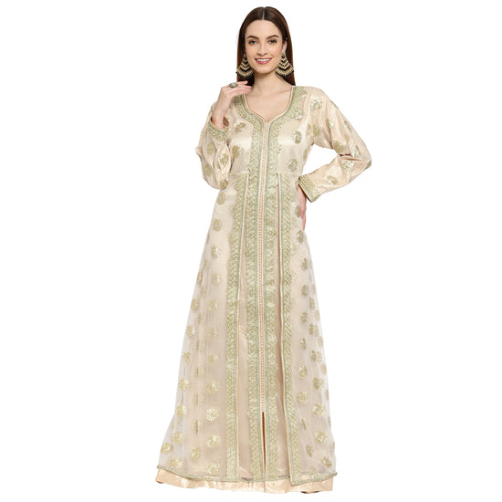 Arabian Djellaba Evening Party Dress - Maxim Creation