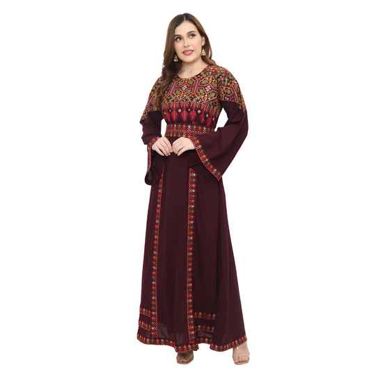 Palestine Caftan Khaleeji Thobe Wedding Dress - Maxim Creation