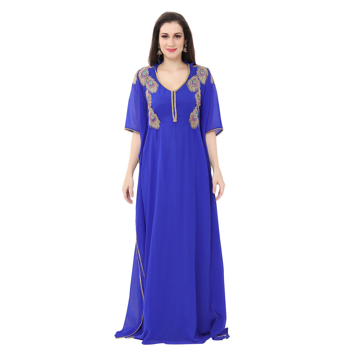 Designer Abaya Caftan Haute Couture Farasha Maxi Dress - Maxim Creation