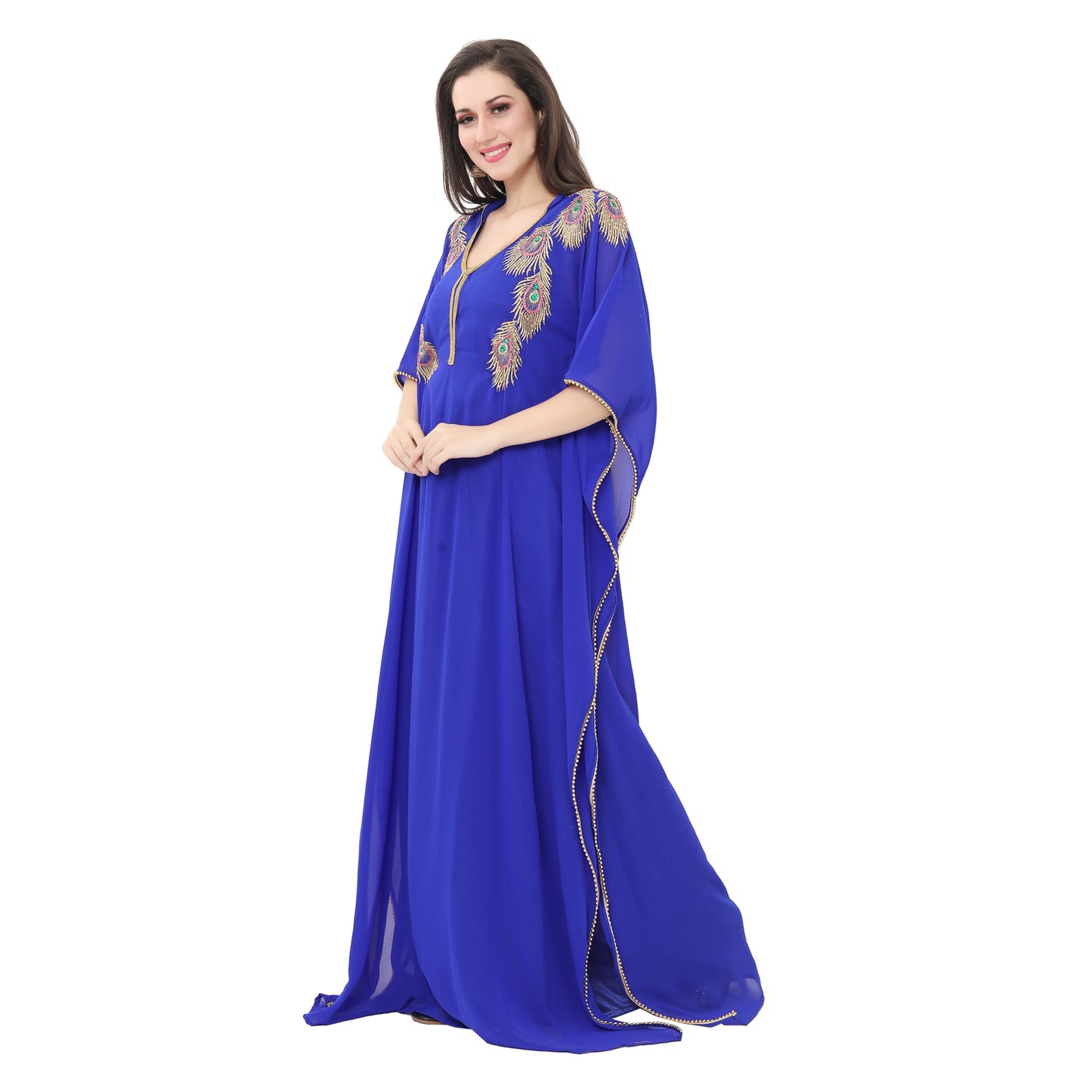 Designer Abaya Caftan Haute Couture Farasha Maxi Dress - Maxim Creation