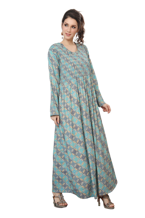 Designer Resort Kaftan Dress