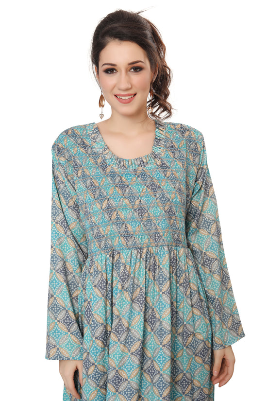 Designer Resort Kaftan Dress