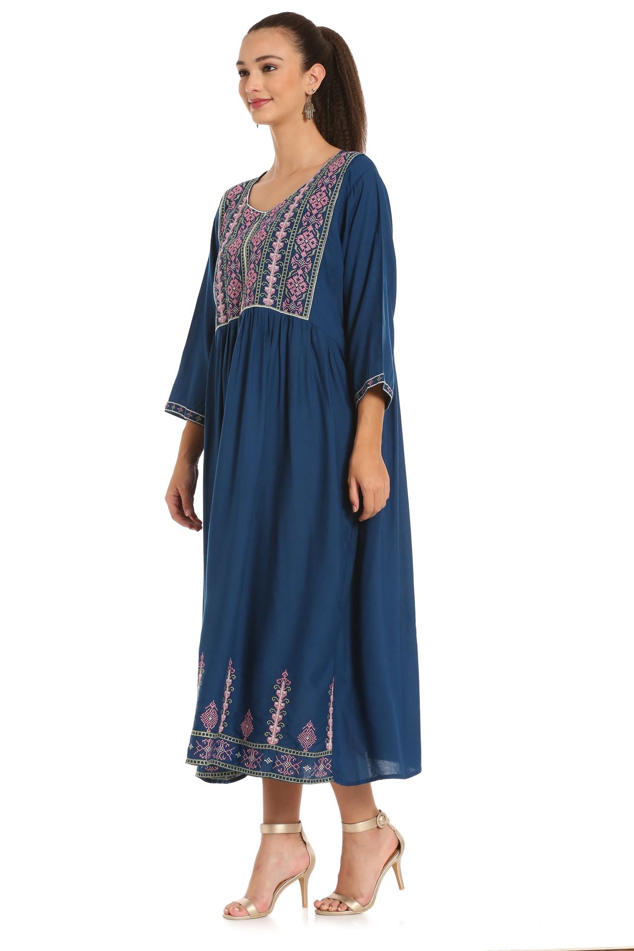 Designer Caftan Traditional Maxi Dress - Maxim Creation