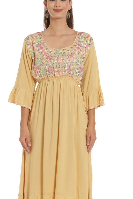 Dubai Caftan Farasha Maxi Dress - Maxim Creation