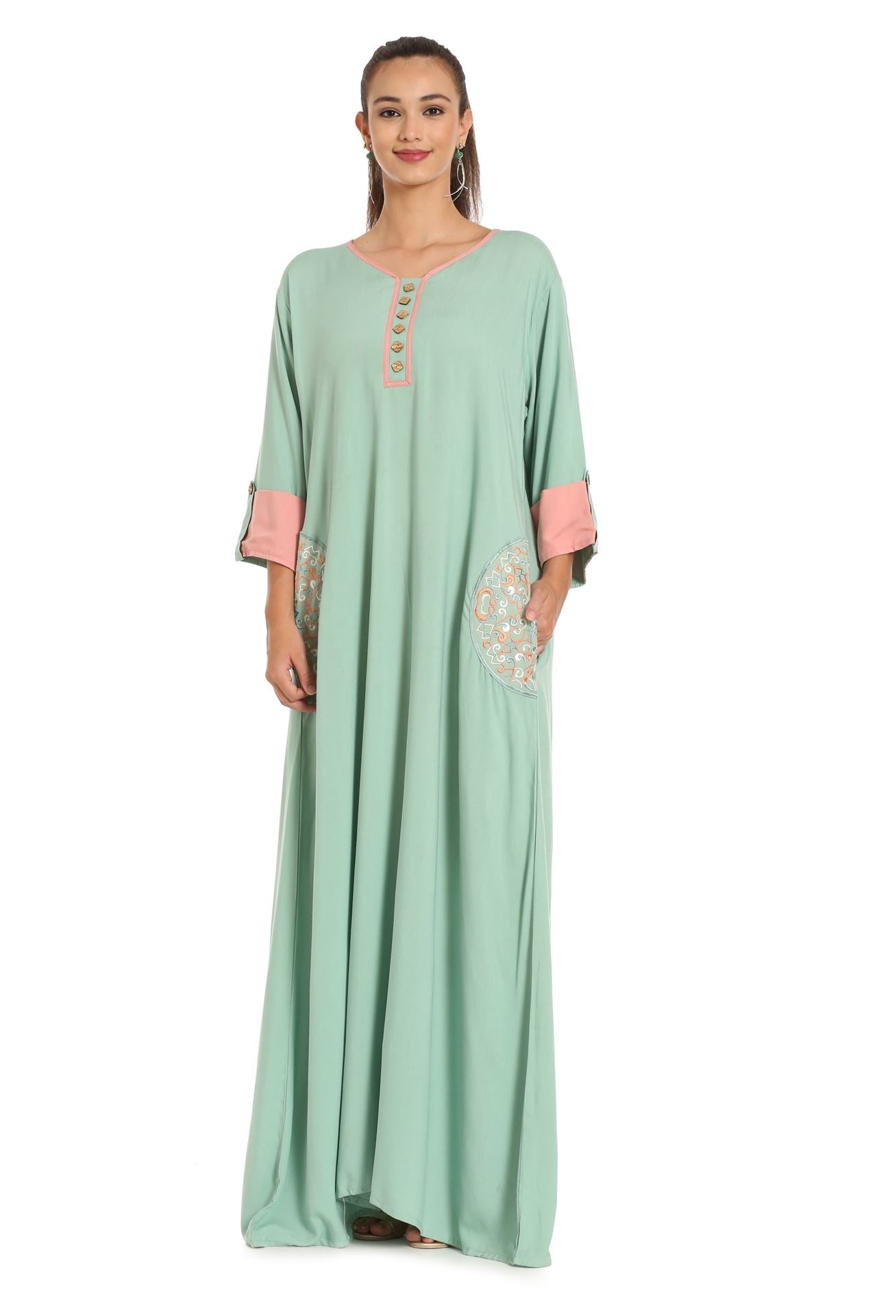 Traditional Maxi Eid Kaftan - Maxim Creation