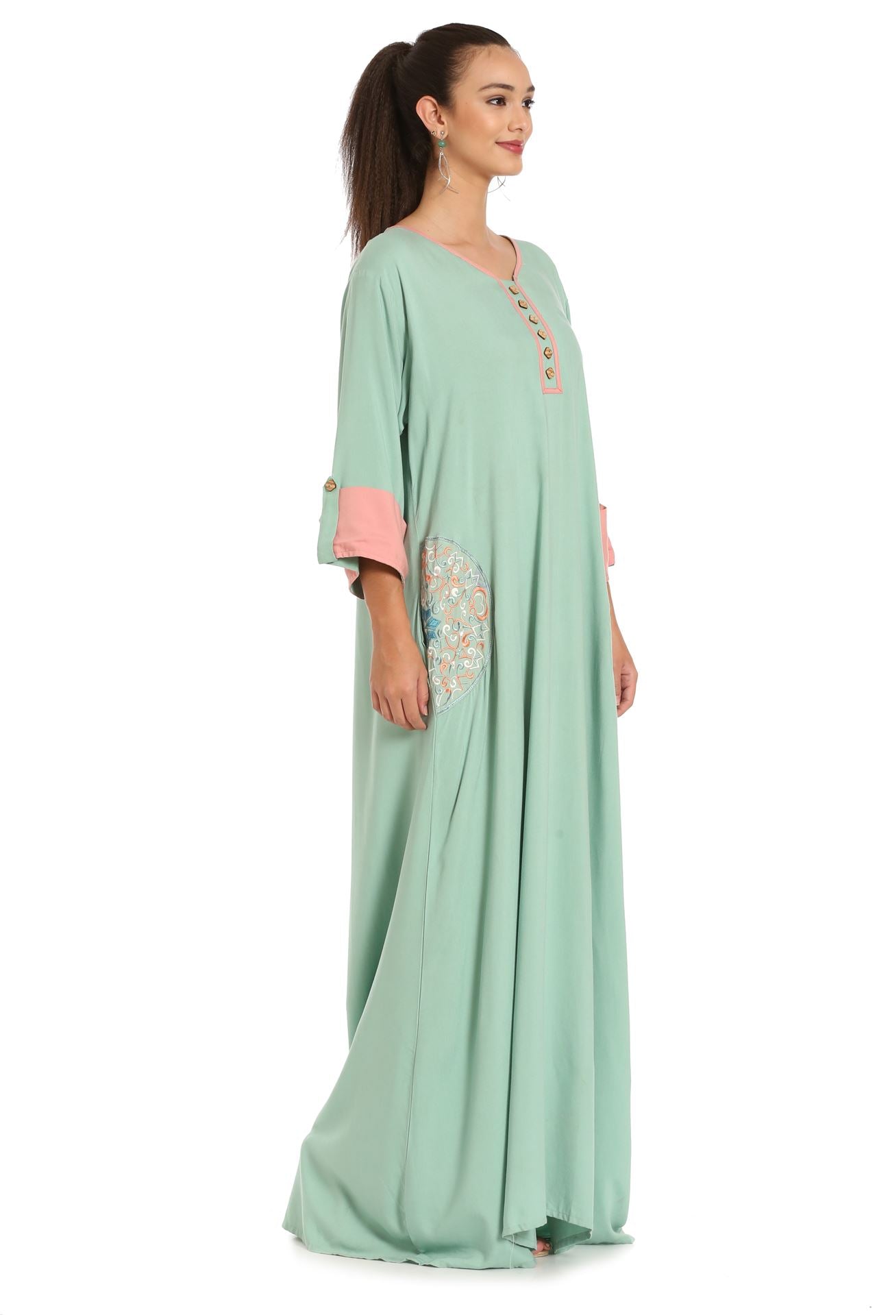 Traditional Maxi Eid Kaftan - Maxim Creation