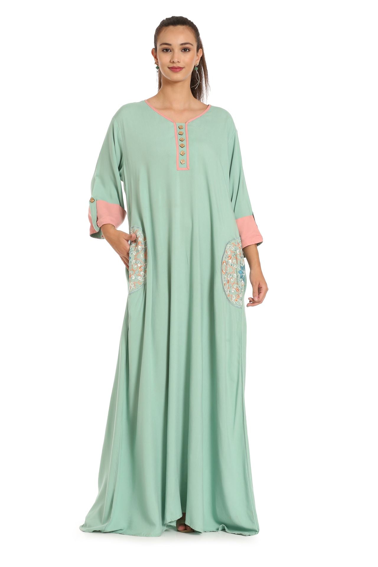 Traditional Maxi Eid Kaftan - Maxim Creation