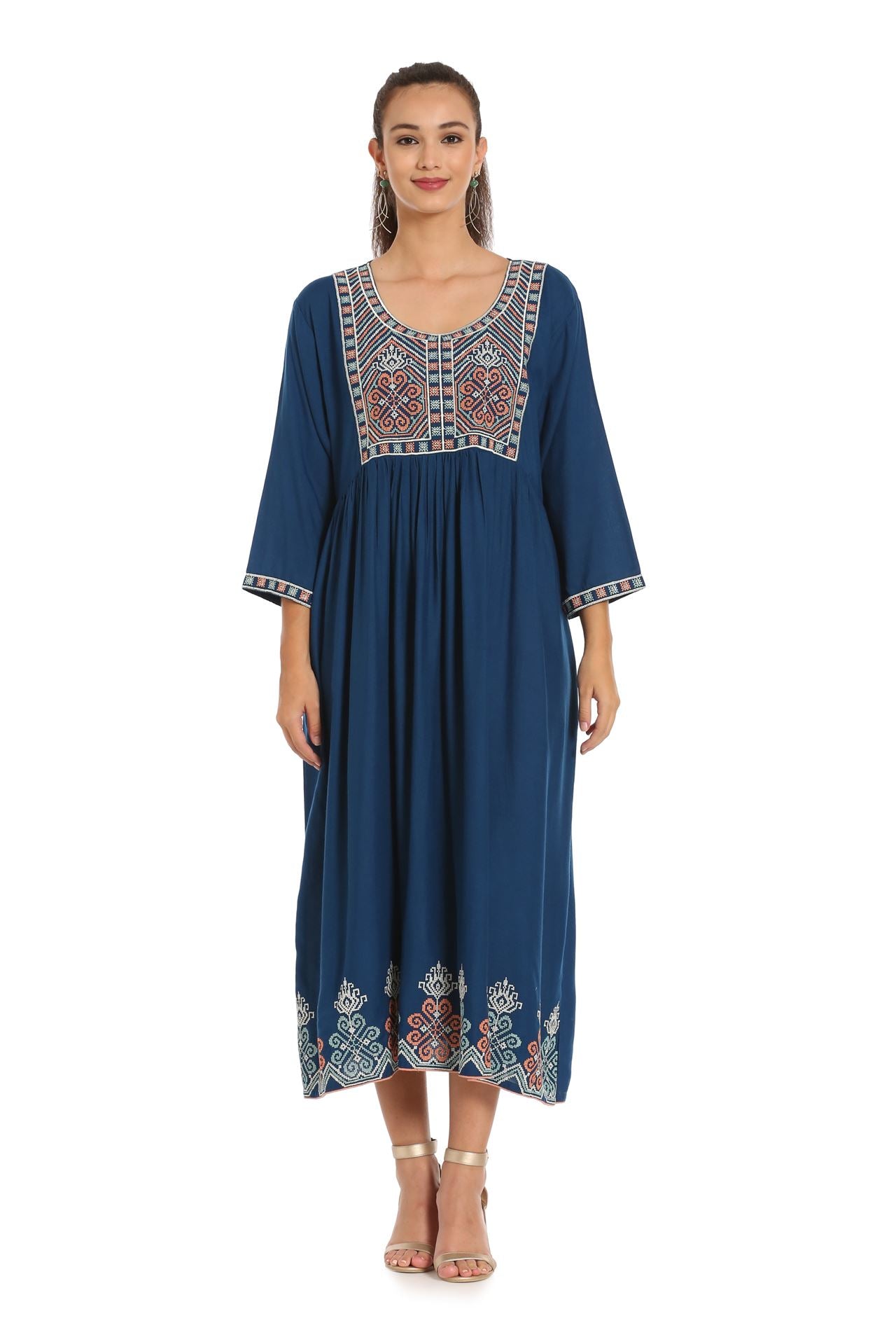 Designer Caftan Traditional Maxi Gown - Maxim Creation