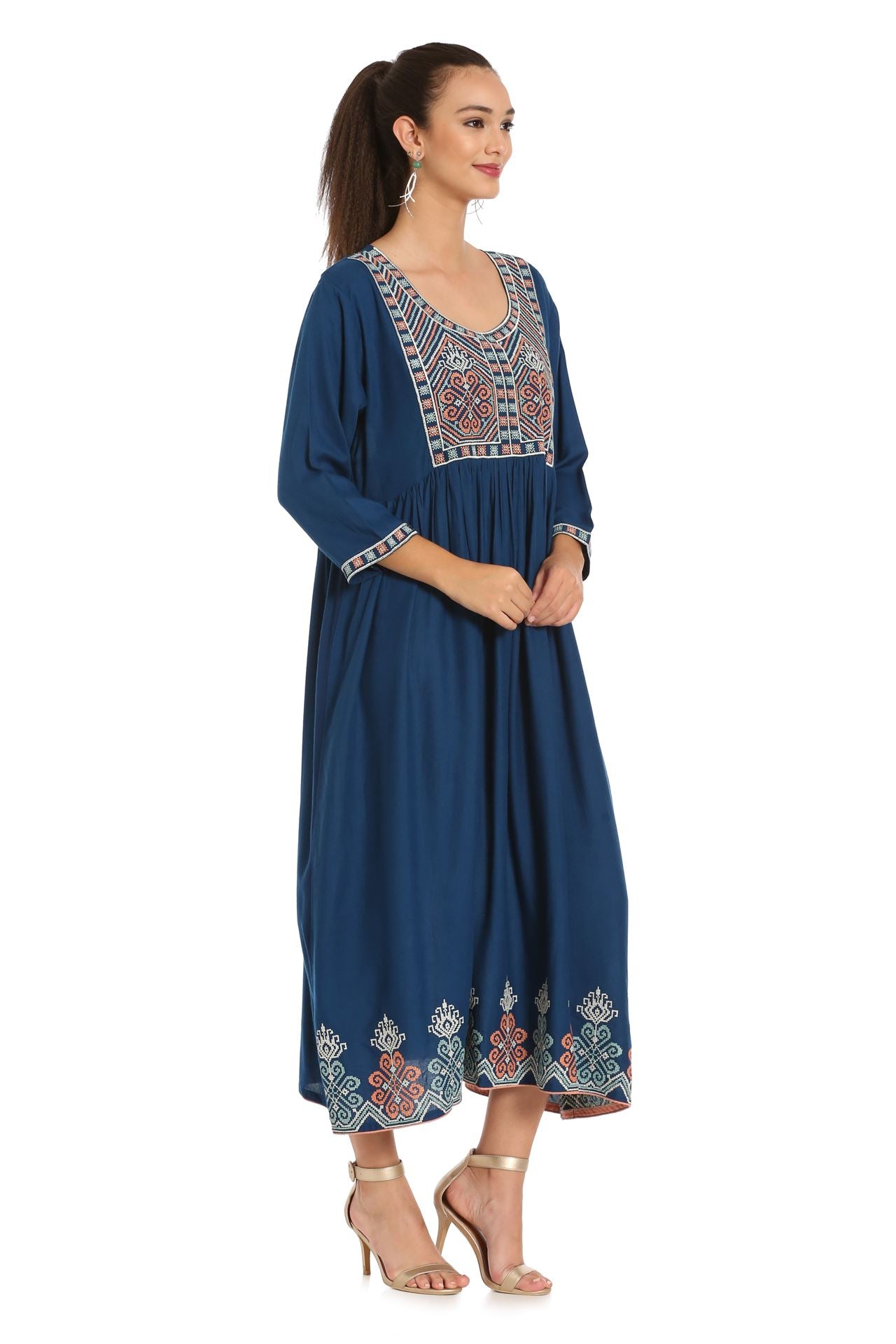 Designer Caftan Traditional Maxi Gown - Maxim Creation