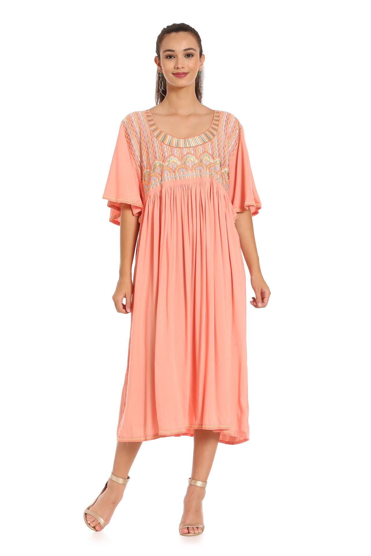 Boho Kaftan Evening Party Gown - Maxim Creation