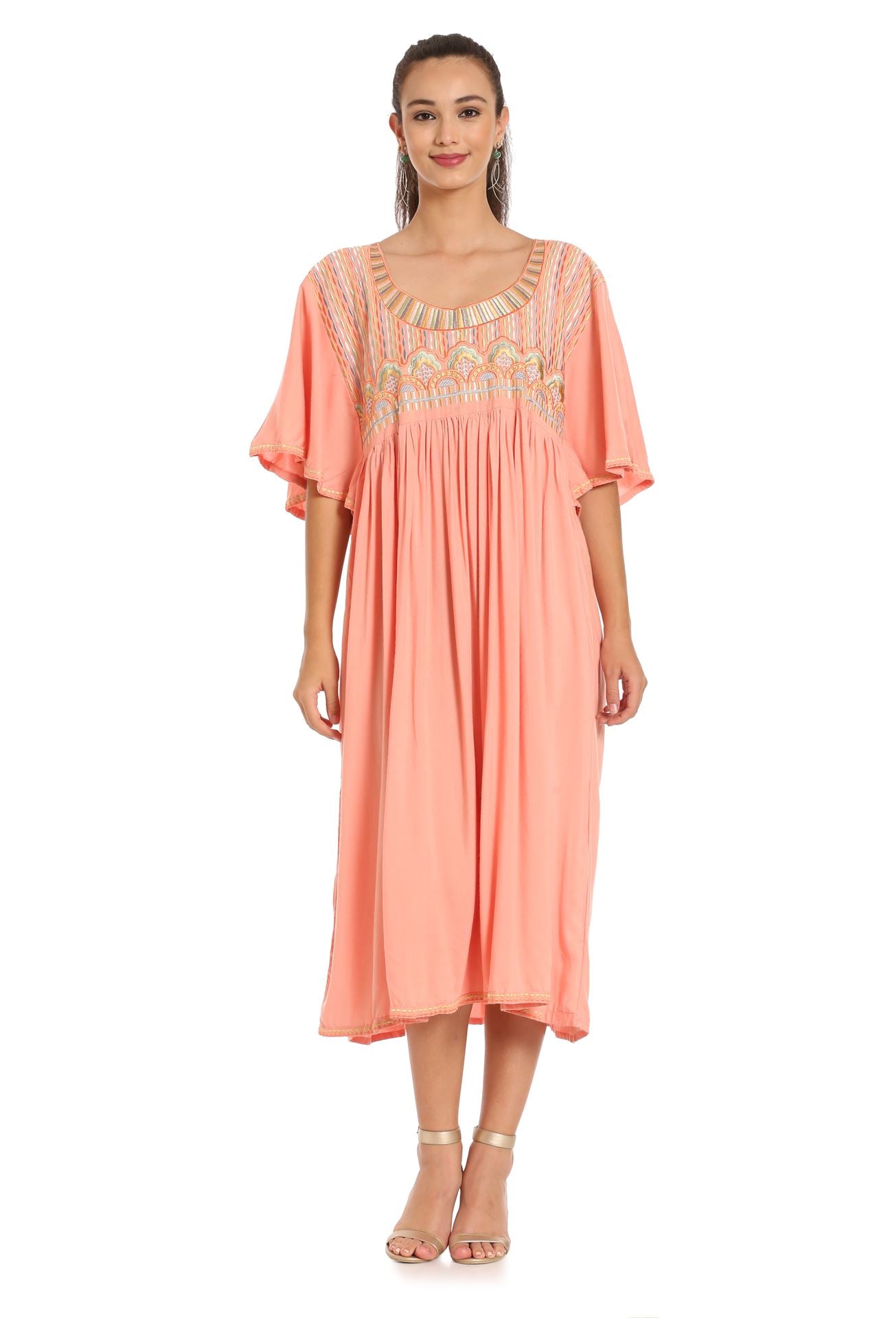 Boho Kaftan Evening Party Gown - Maxim Creation