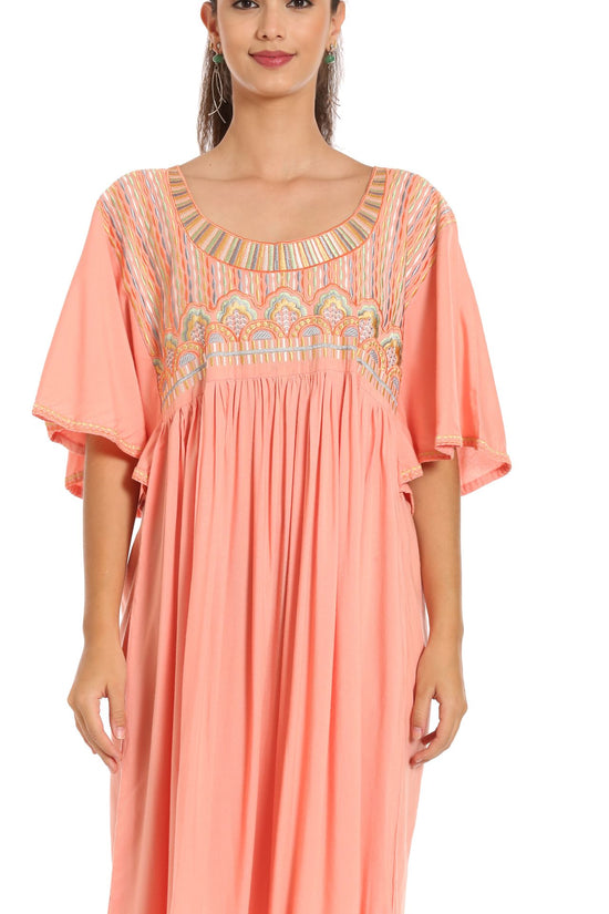 Boho Kaftan Evening Party Gown - Maxim Creation