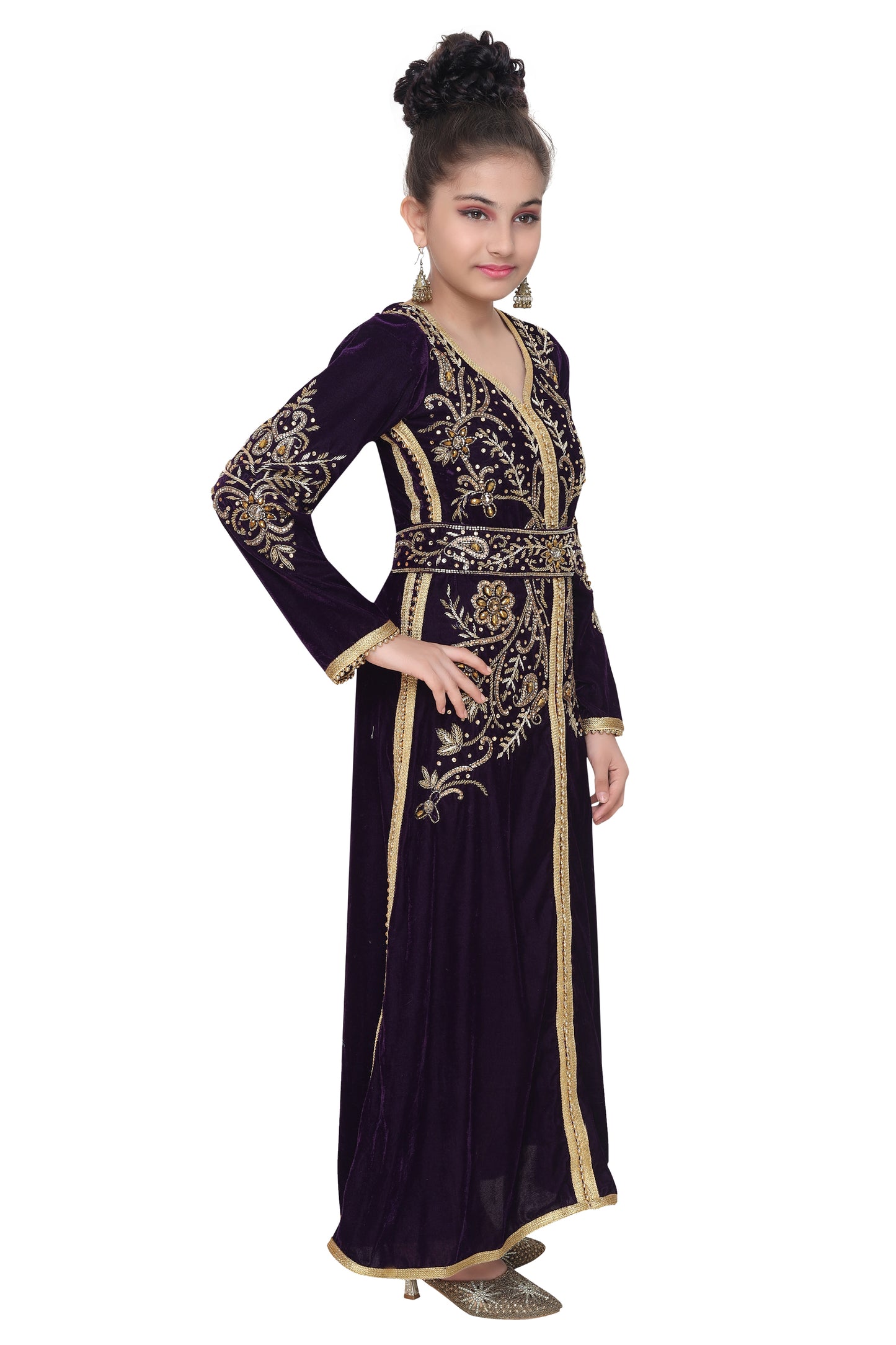 Designer Caftan Embroidered Caftan - Maxim Creation