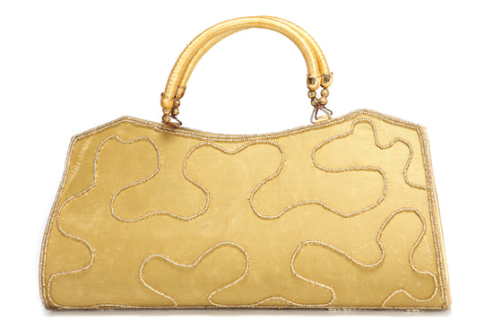 Designer Wedding Small Batwa Clutch - Maxim Creation