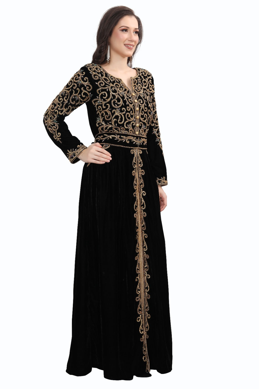 Designer Takchita Caftan Traditional Ethnic Gown